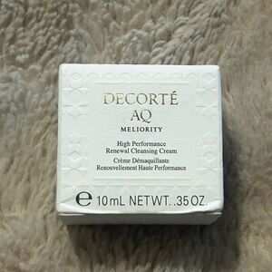 AQ Meliority High Performance Renewal Cleansing Cream 10ml 0.35oz Luxury Mini